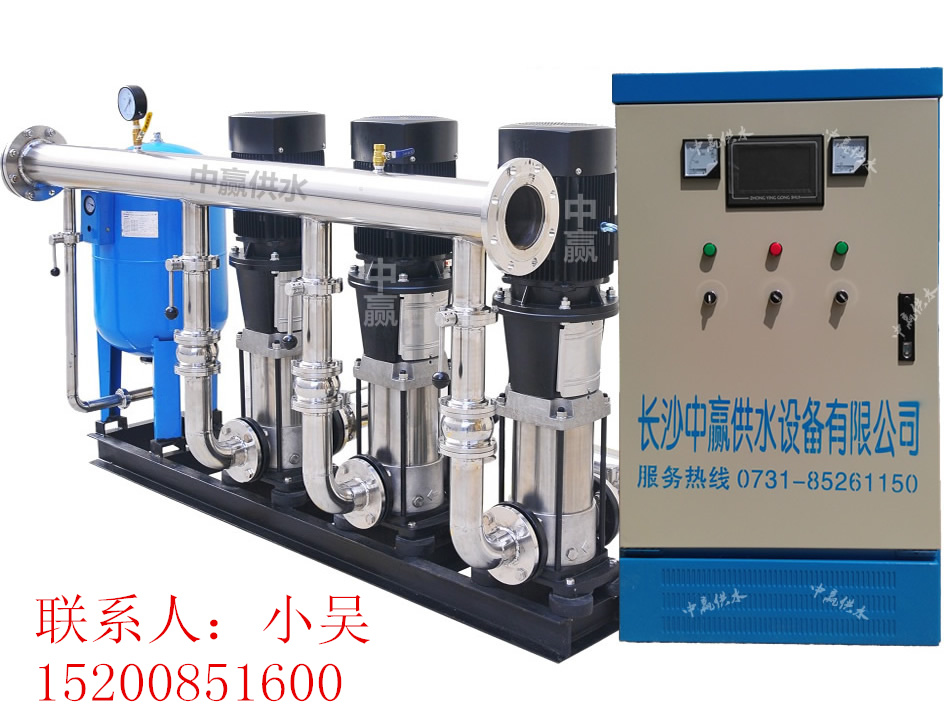 變頻恒壓供水設(shè)備哪家好？中贏供水機(jī)器人焊接代替人大勢所趨